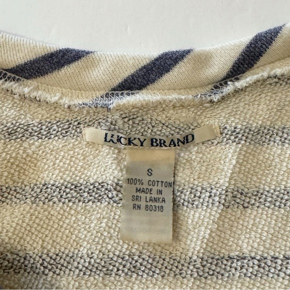 Lucky Brand 3/4 Sleeve Sweatshirt - Picture 5 of 6
